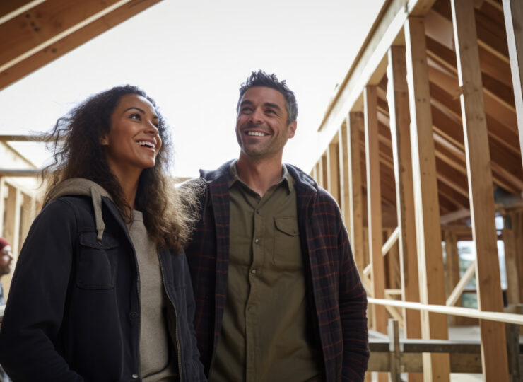 One time close FHA construction loan